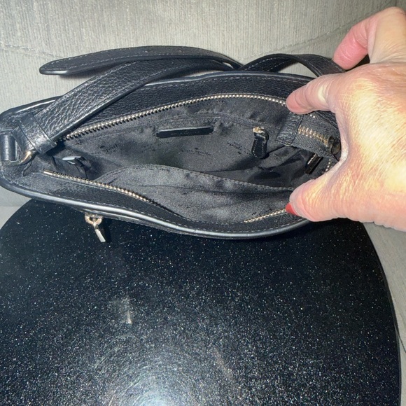 Kate Spade Black Pebbled Leather Shoulder Bag - Picture 2 of 4